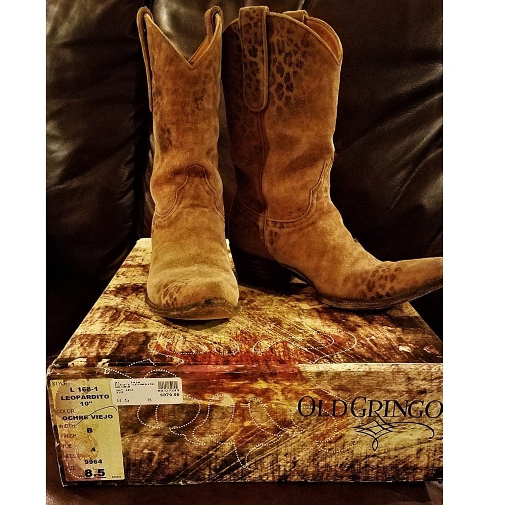 Old Gringo Leopardito Women's Suede Boots